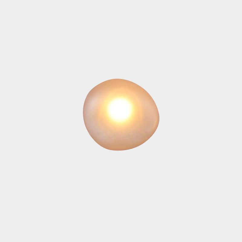 Bubble Glass pebble-shaped wall light