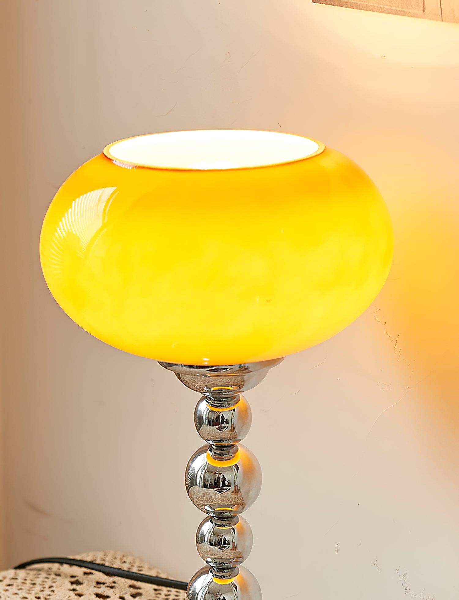 Oval Persimmon Table Light - Cueteks
