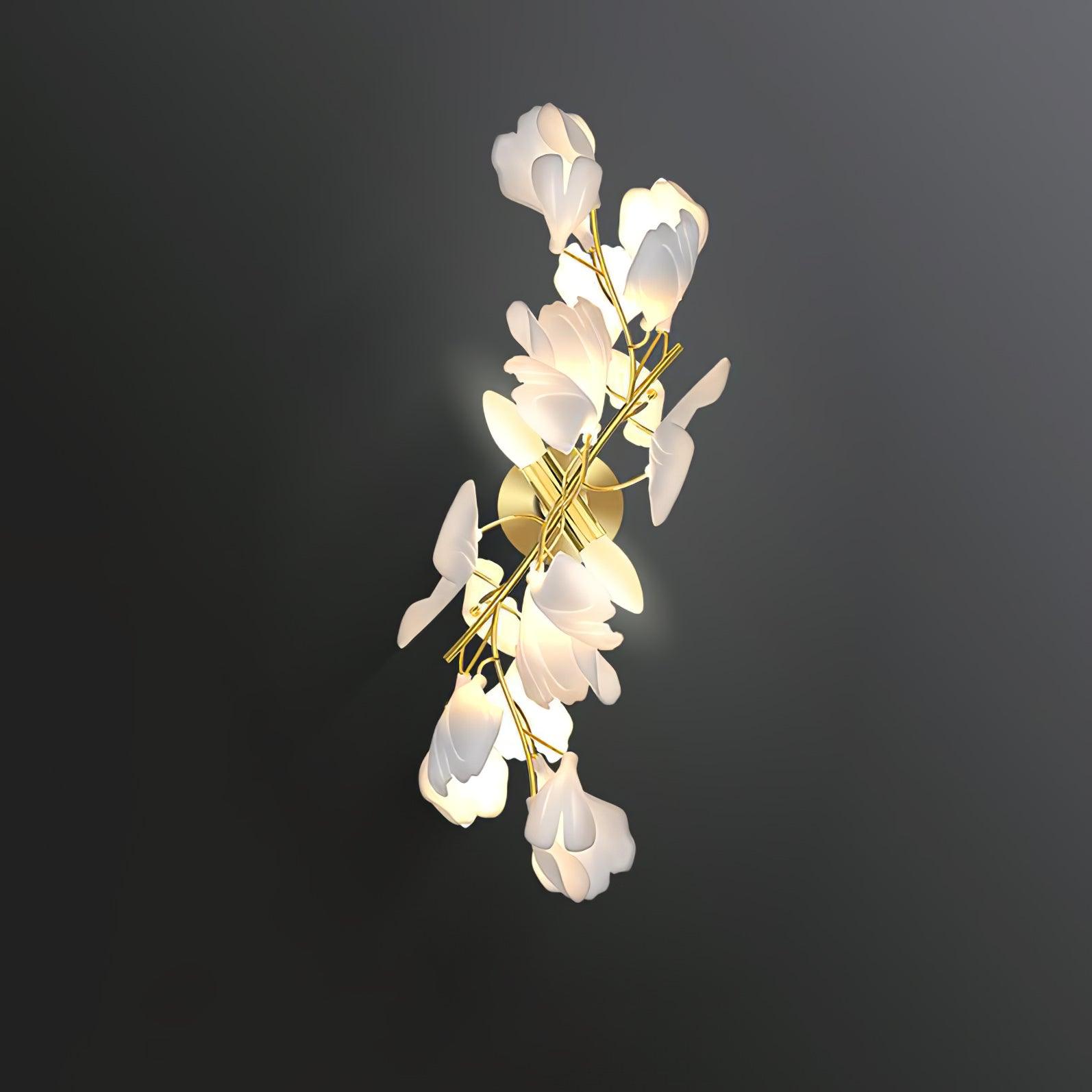 Gingko Flowers Wall Lamp - Cueteks