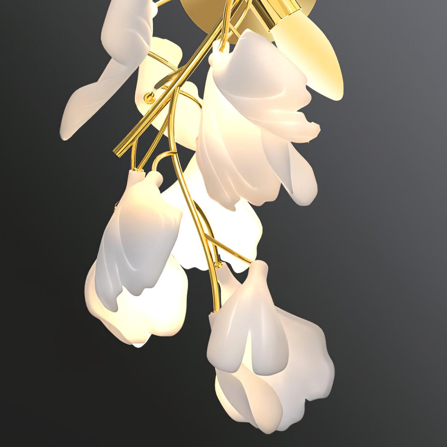 Gingko Flowers Wall Lamp - Cueteks