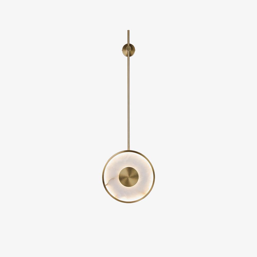 Round Marble Wall Lamp - Cueteks