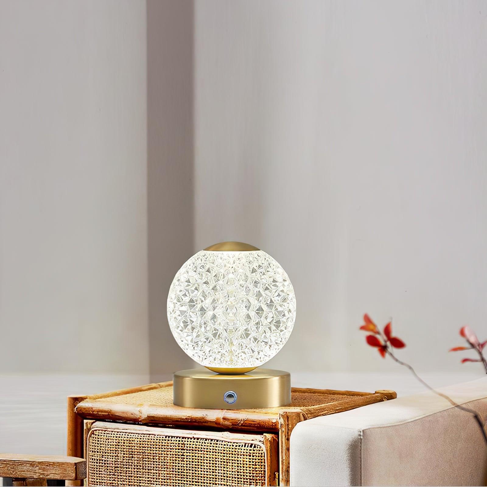 Jarin Diamond Built-in Battery Table Lamp - Cueteks