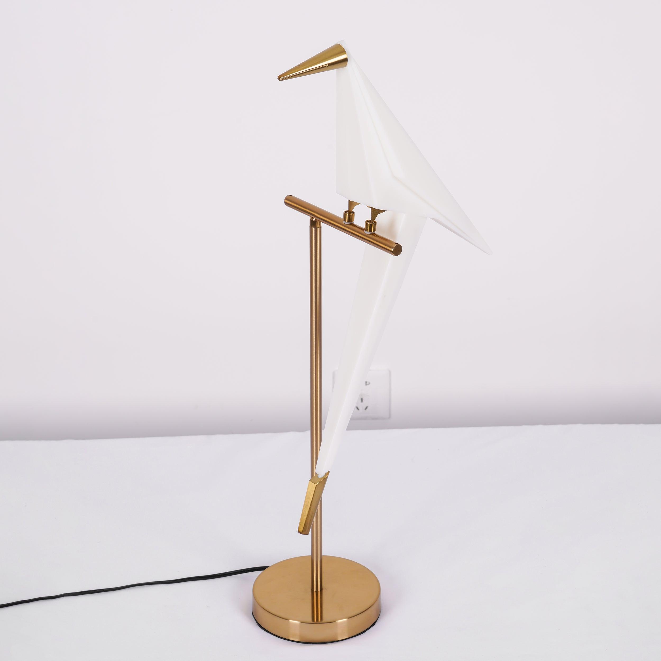 Paper Crane Bird Table lamp - Cueteks