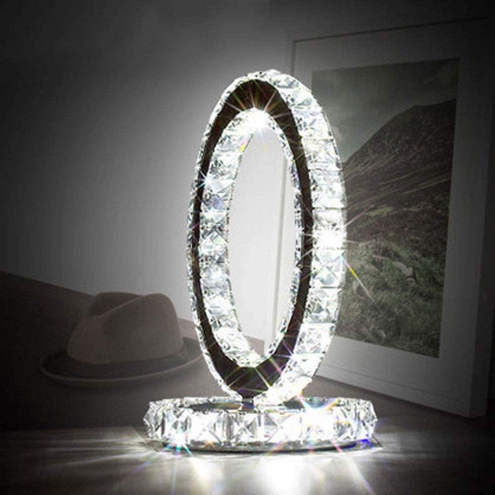 Crystal Rings Table Lamp - Cueteks