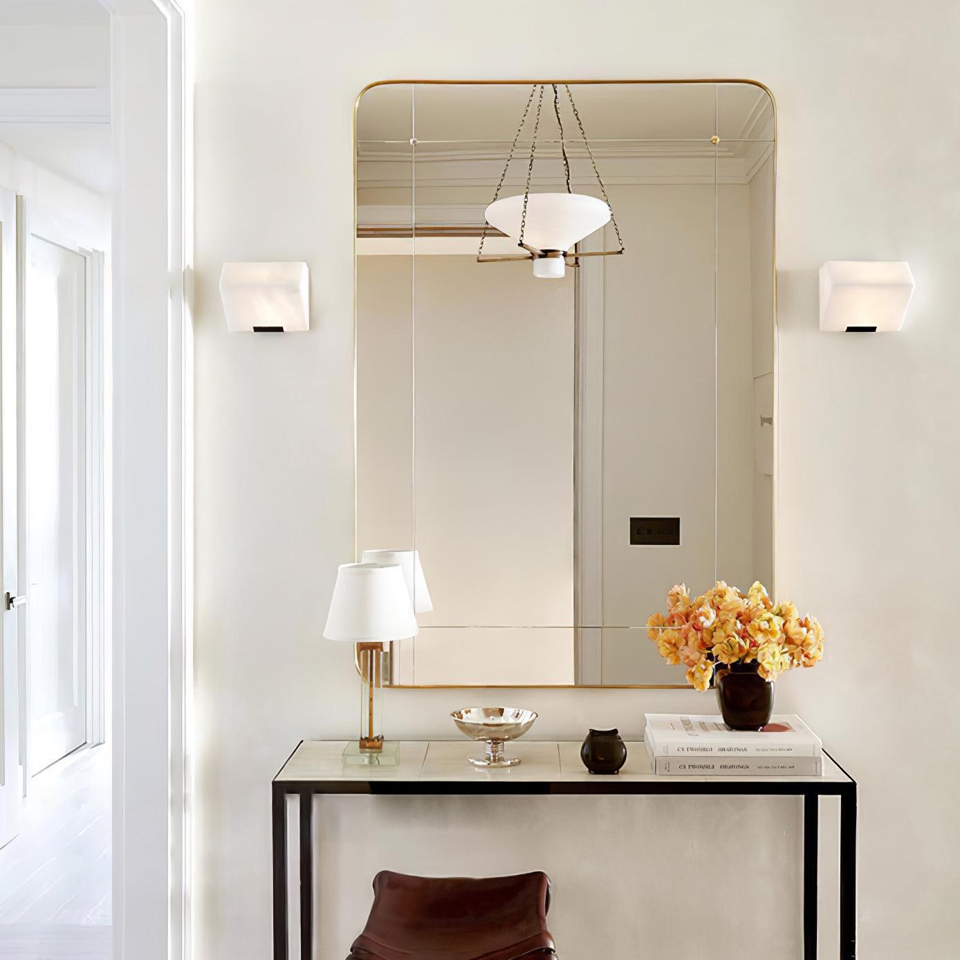 Alabaster Staircase Wall Lamp - Cueteks
