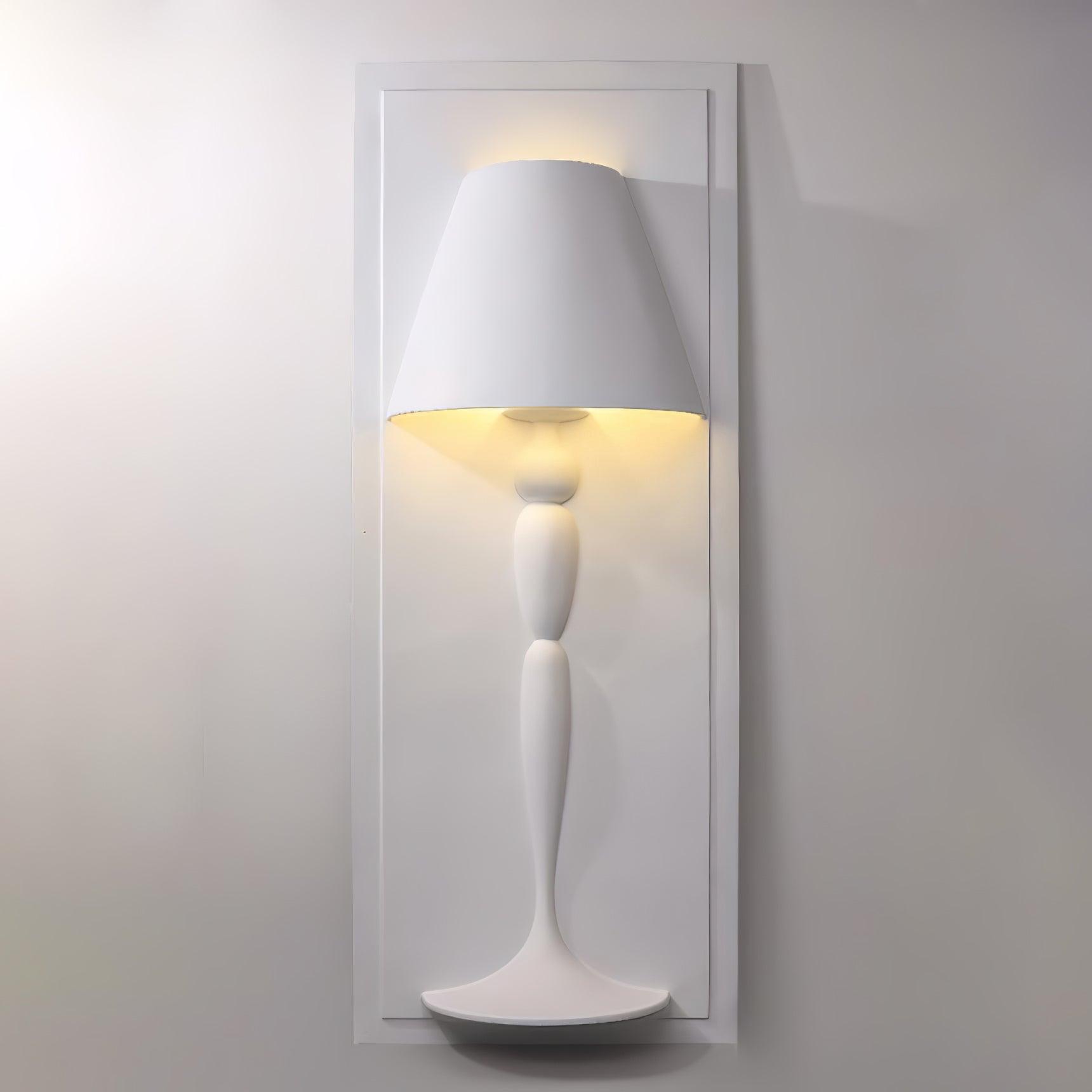 Plaster Picture Wall Lamp - Cueteks