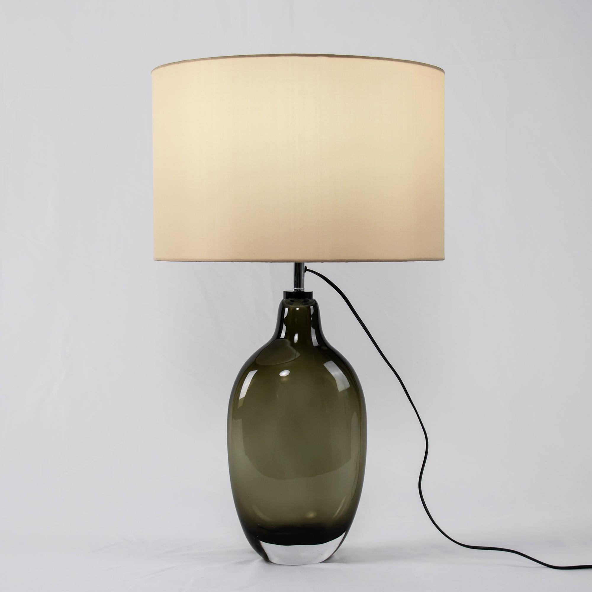 Glazed Crystal Table Lamp - Cueteks