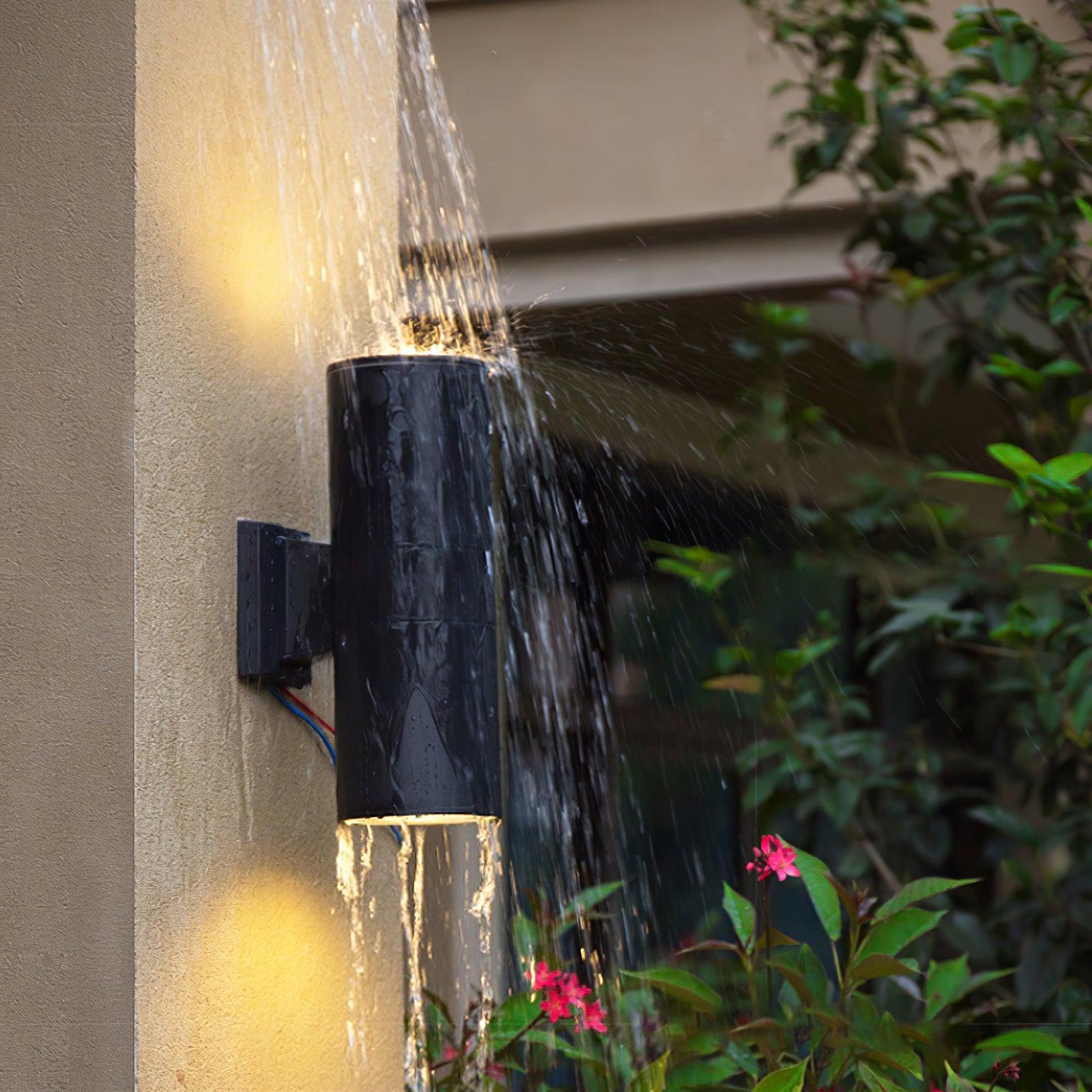 Cylindrical Outdoor Wall Light - Cueteks