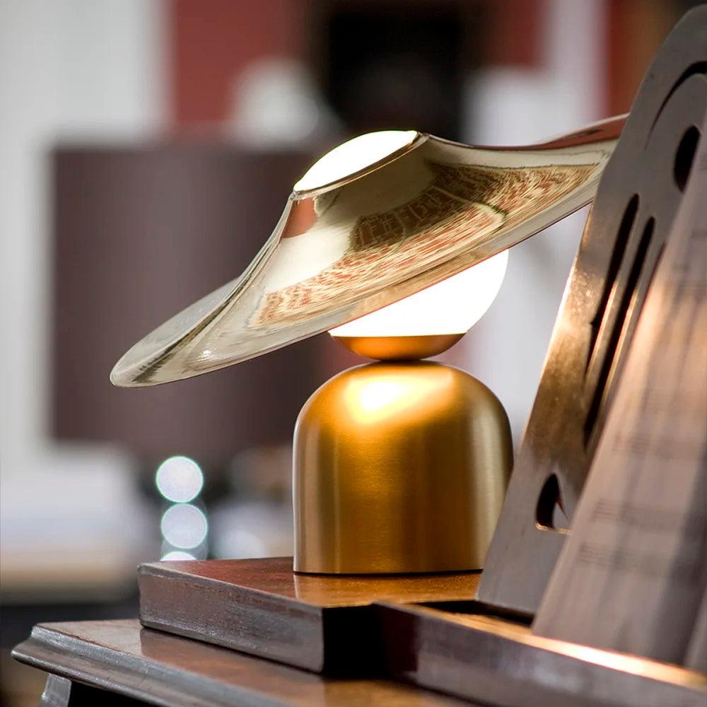 Bonbon Disc Table Lamp - Cueteks