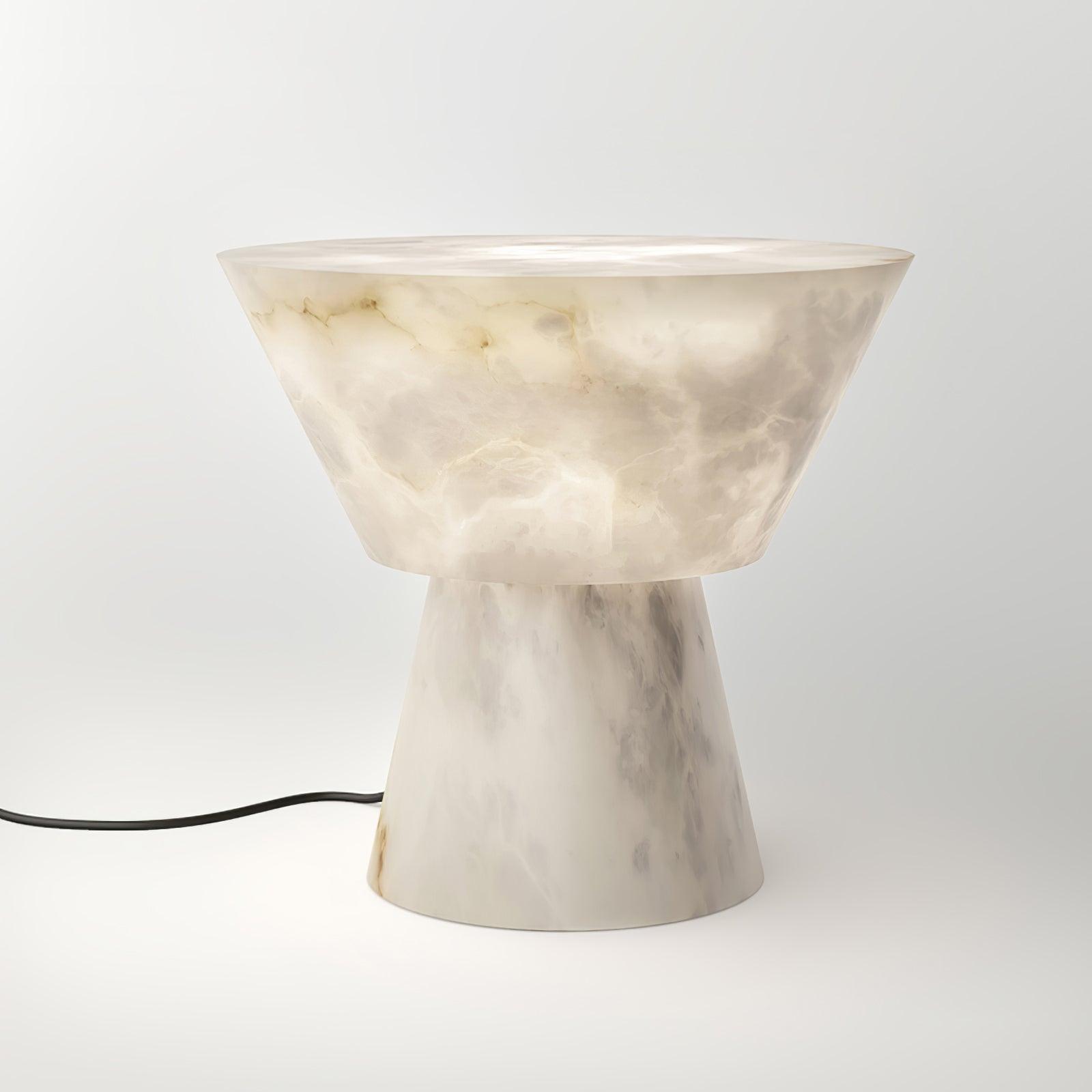 Beta Marble Table Lamp - Cueteks