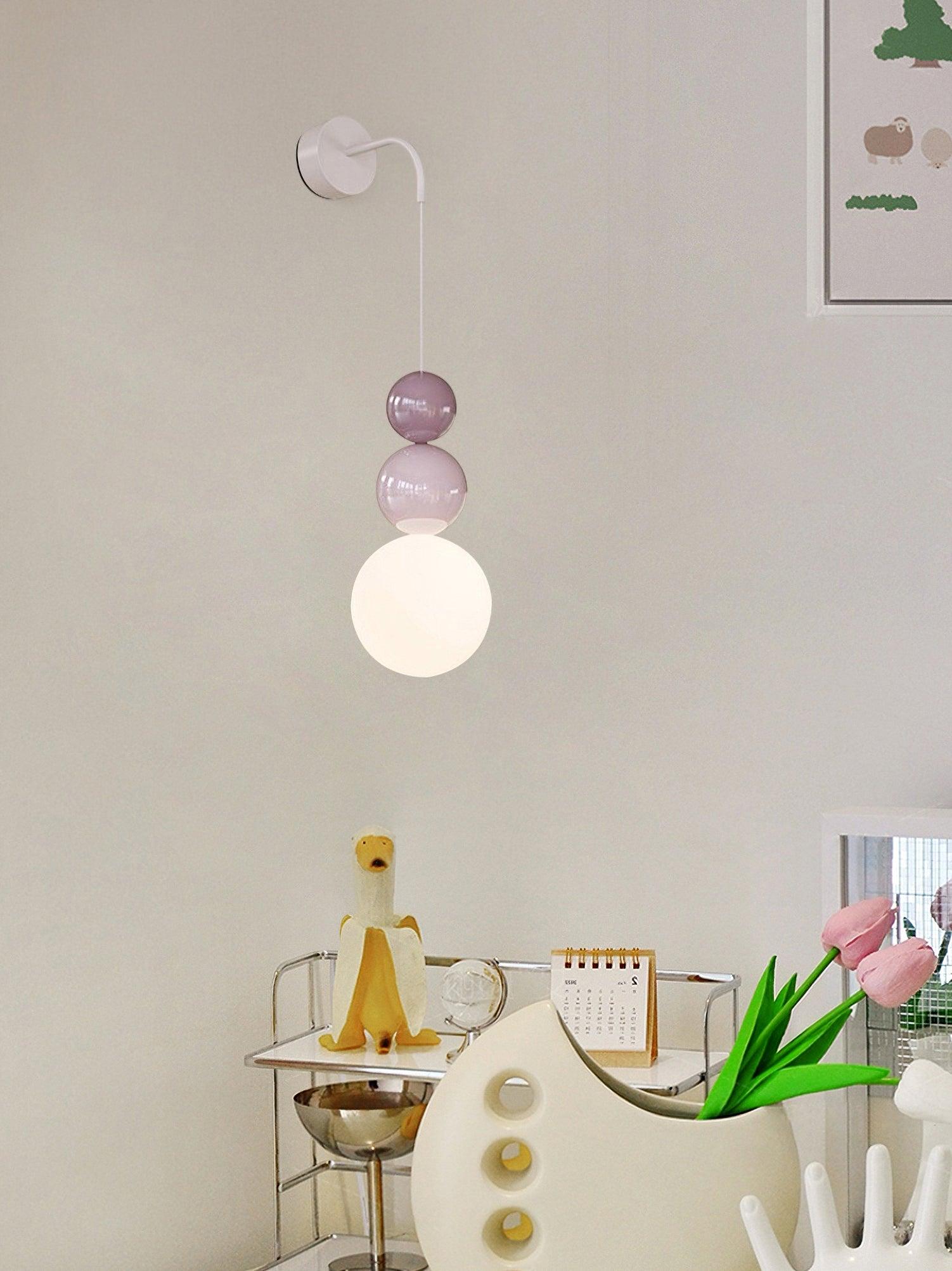 Acrylic Three Ball wall lamp