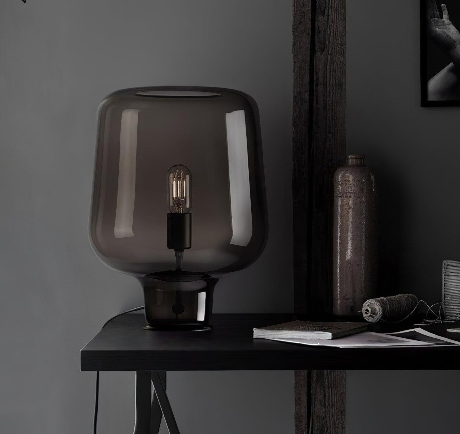 Teutonic Glass Table Lamp - Cueteks