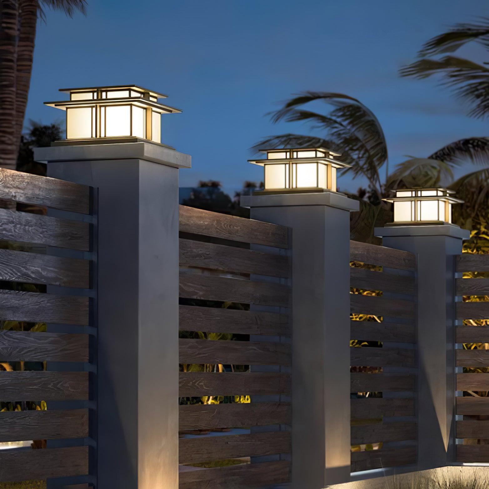 Boilyn Outdoor Pillar Light - Cueteks