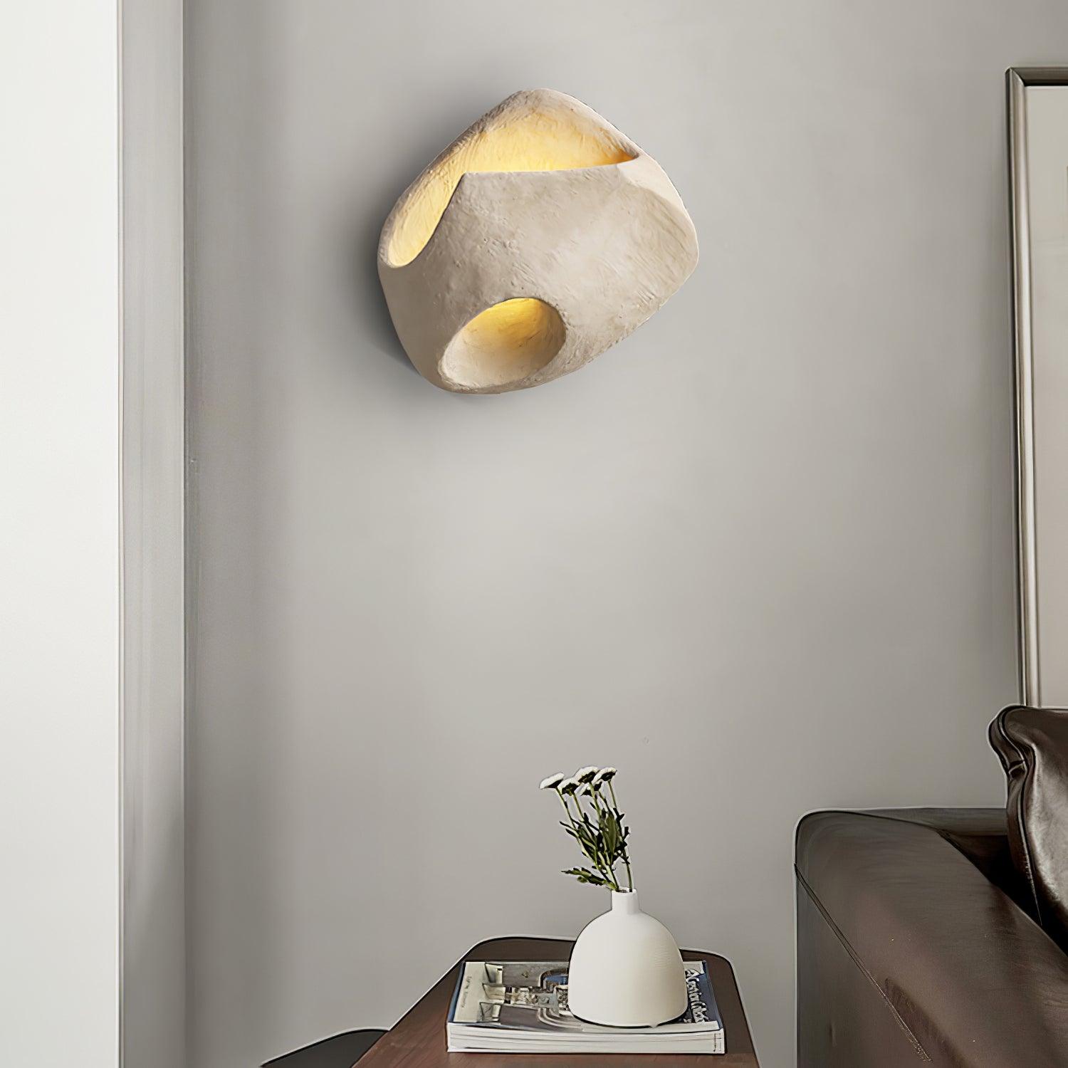 Cement Hollow Wall Light - Cueteks