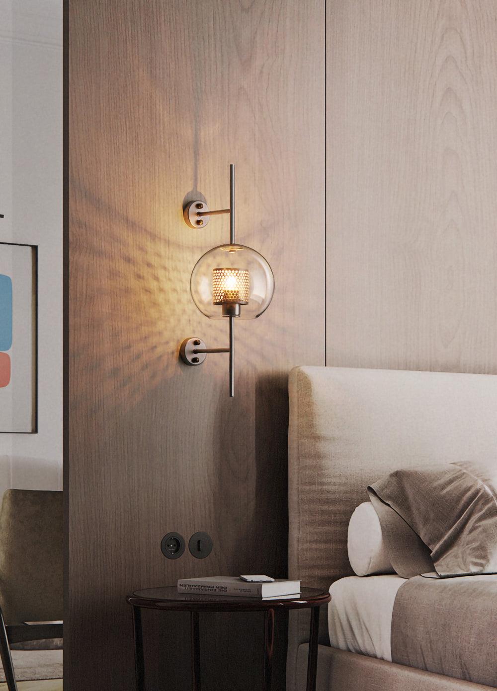 Chiswick Glass Wall Light - Cueteks