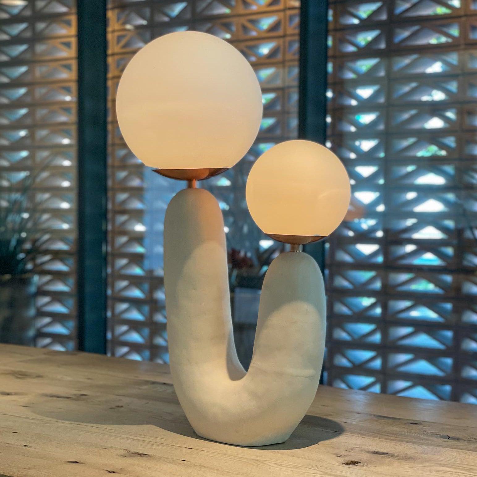 Oo Ceramics Table Lamp - Cueteks