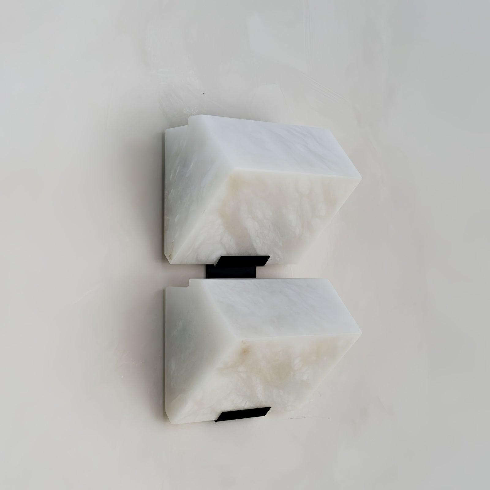 Alabaster Staircase Wall Lamp - Cueteks