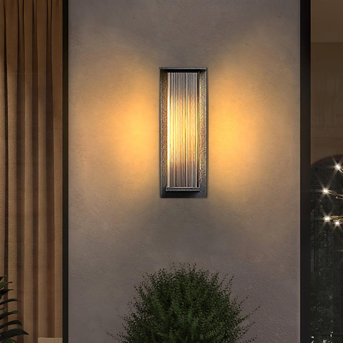 Oleron Box Outdoor Wall Lamp - Cueteks