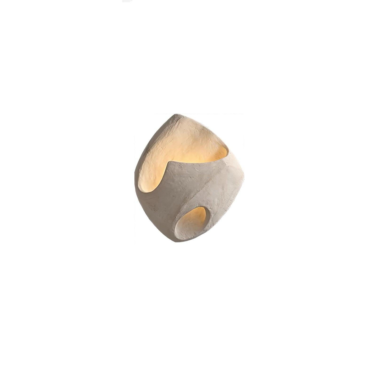 Cement Hollow Wall Light - Cueteks