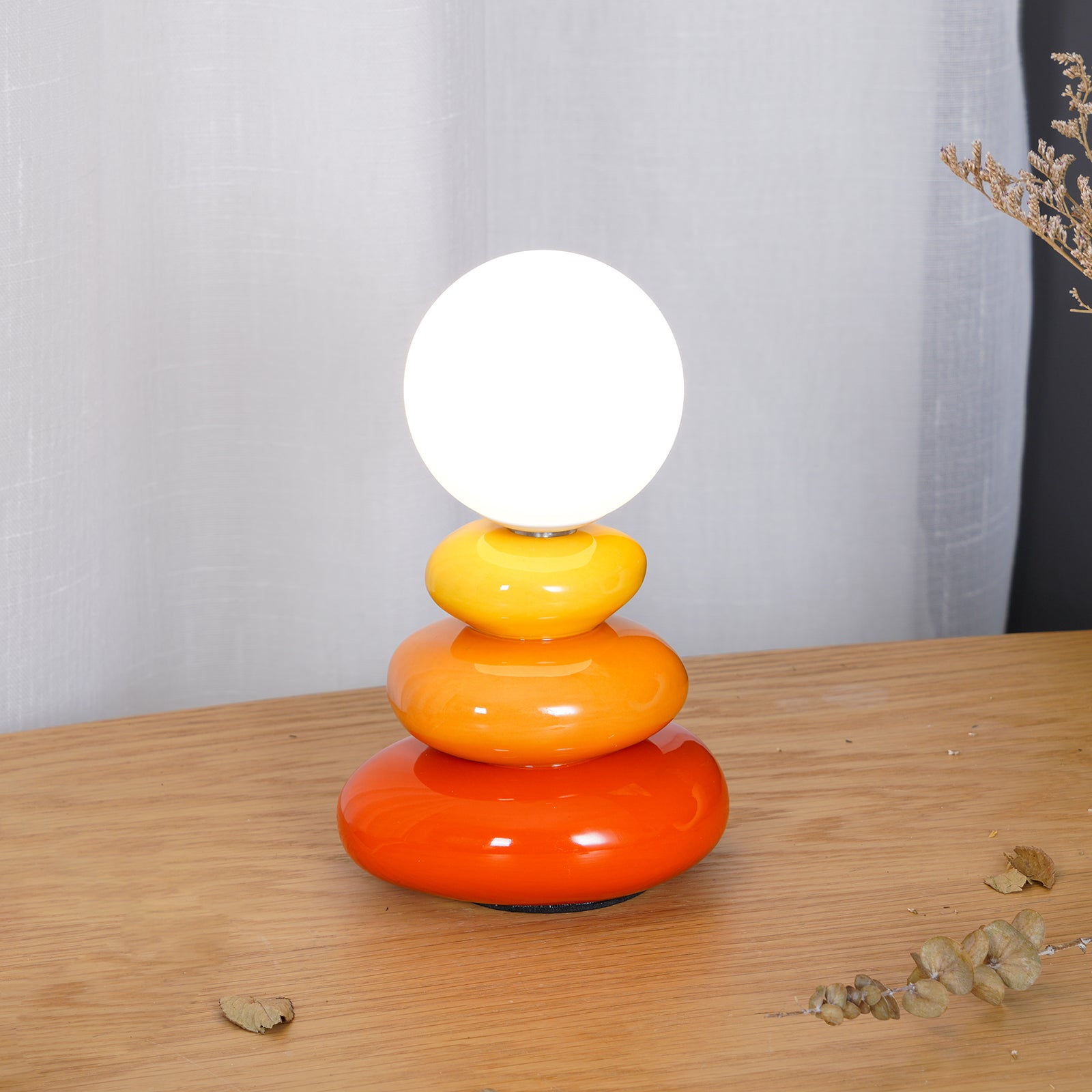 Triple Gourd Table Lamp - Cueteks