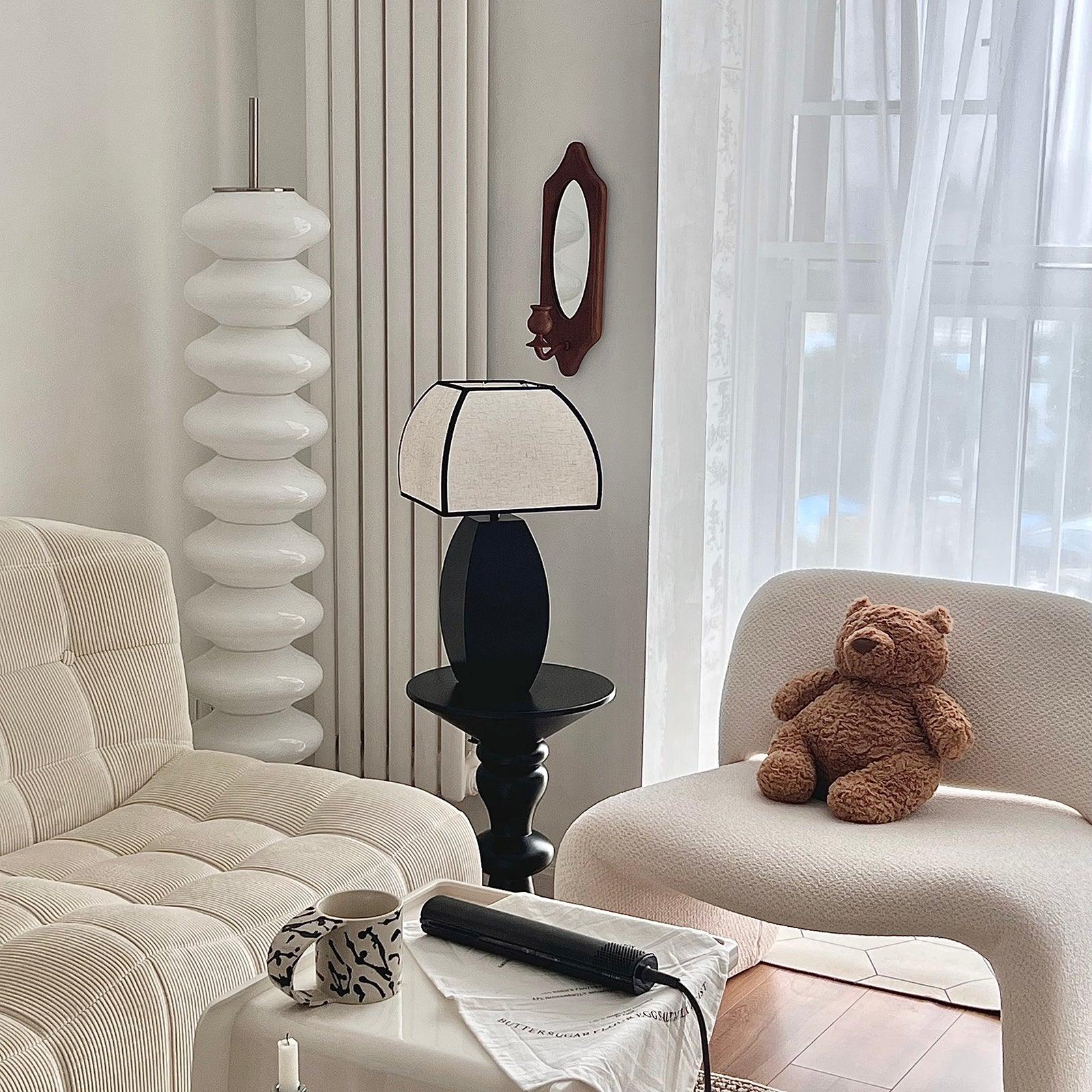 Javier Black Table Lamp - Cueteks