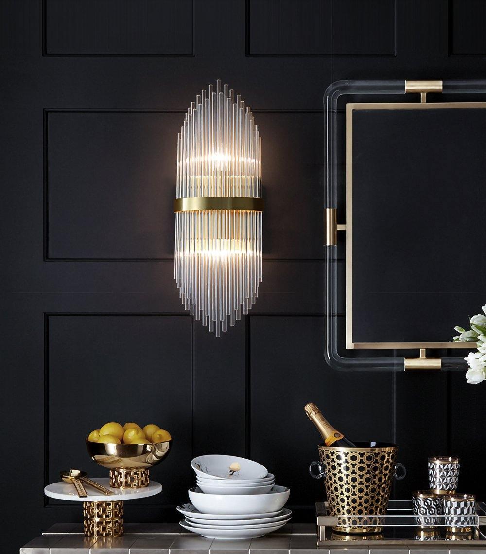 Crystal Wall Lamp - Cueteks
