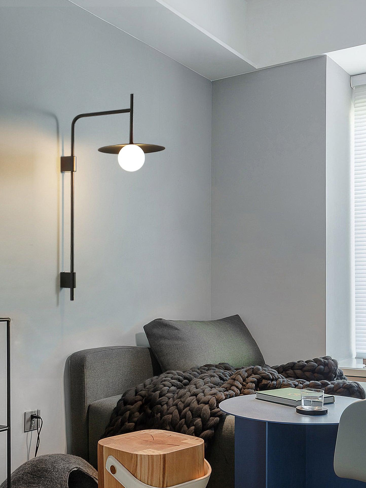 Gea Swing Arm Wall Lamp - Cueteks