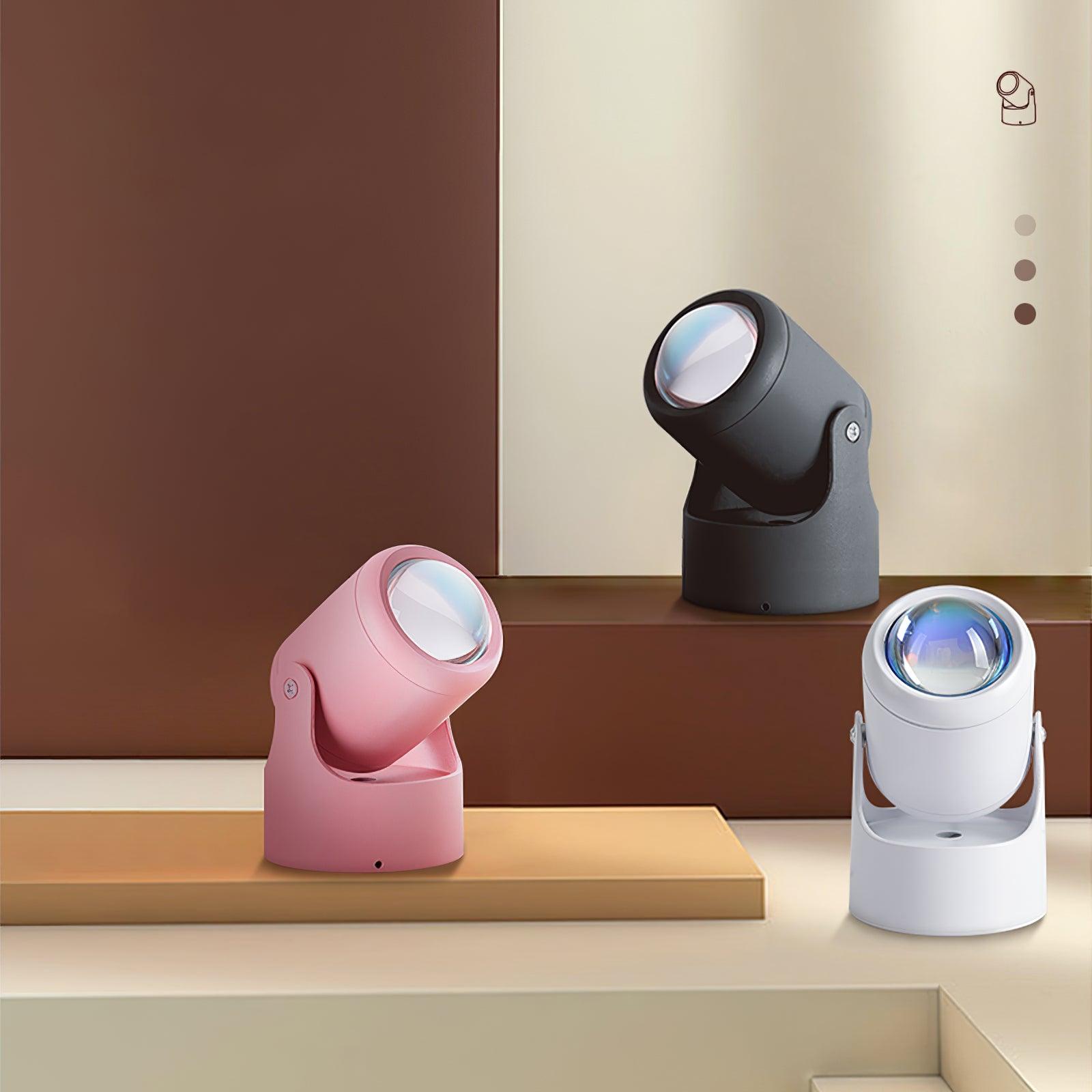 Sunset Projection Built-in Battery LED Light - Cueteks