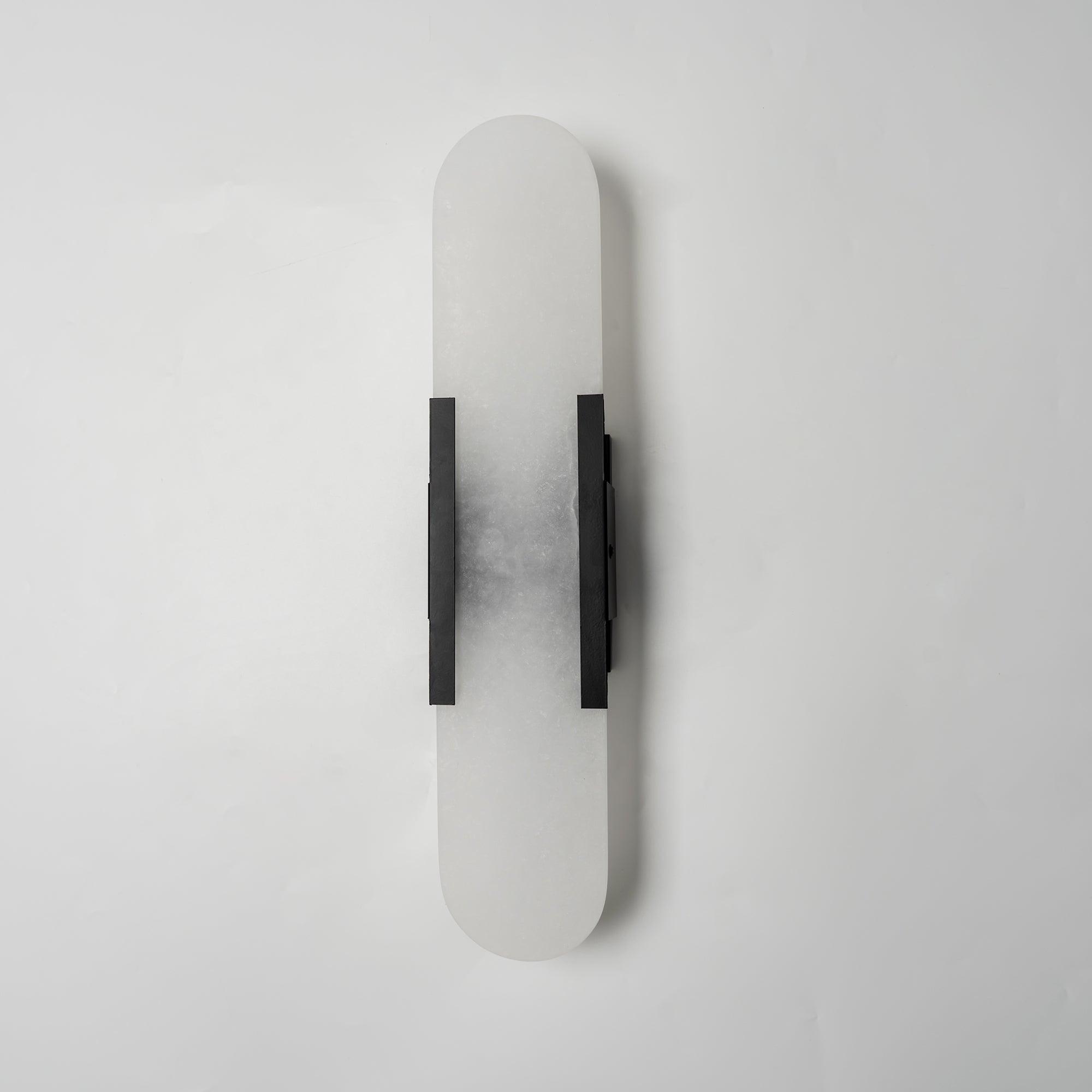 Melange Elongated Alabaster Wall Lamp - Cueteks