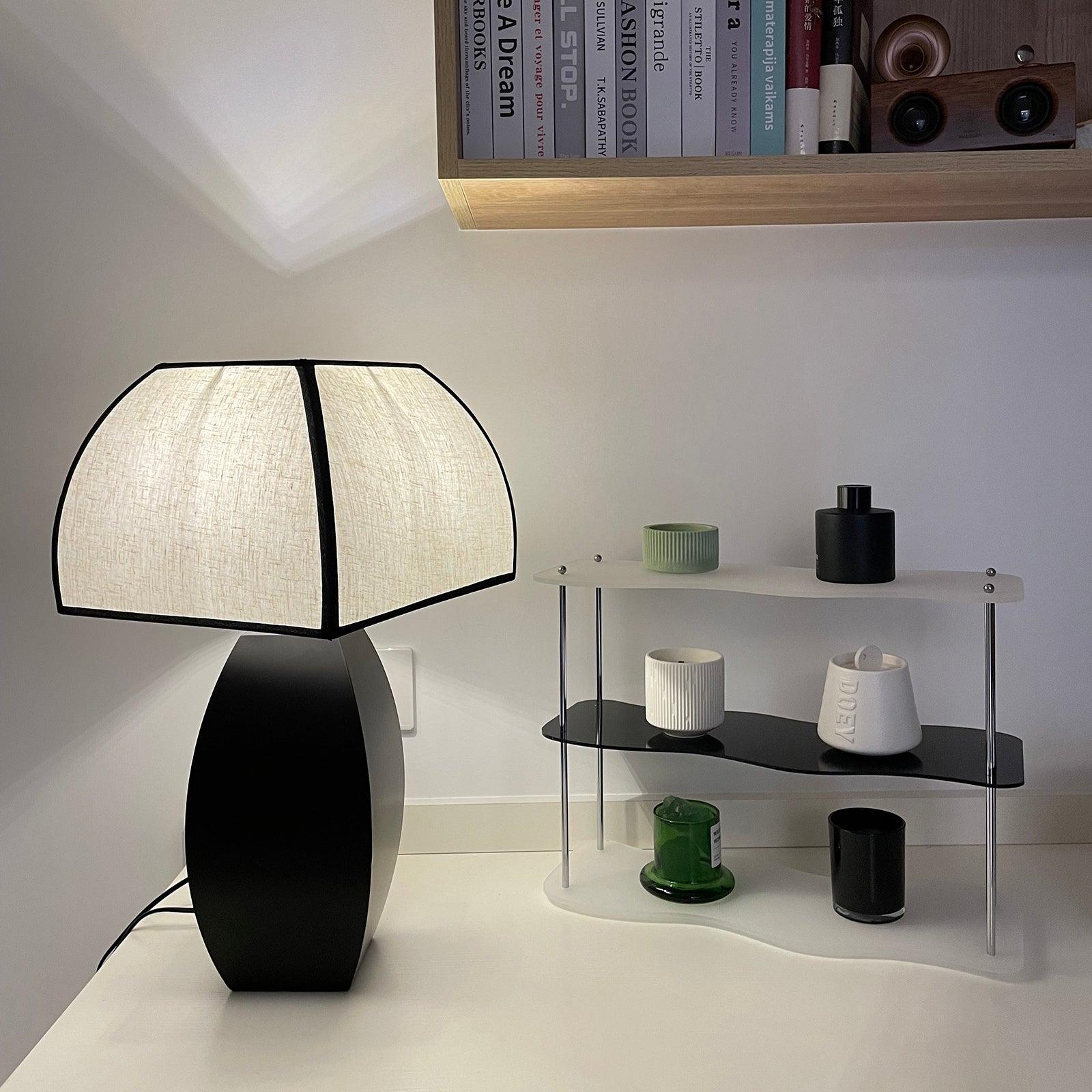 Javier Black Table Lamp - Cueteks