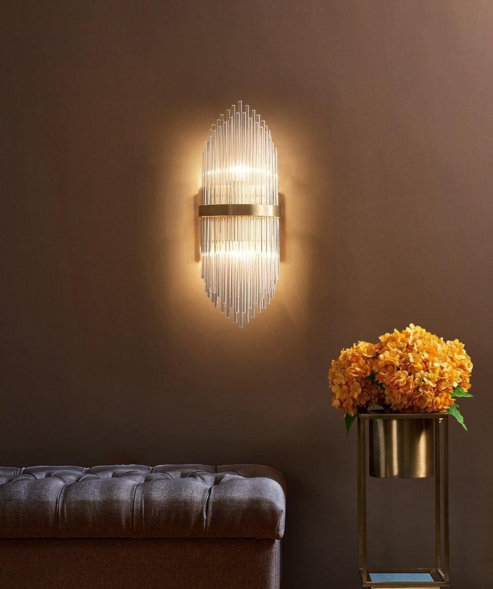 Crystal Wall Lamp - Cueteks
