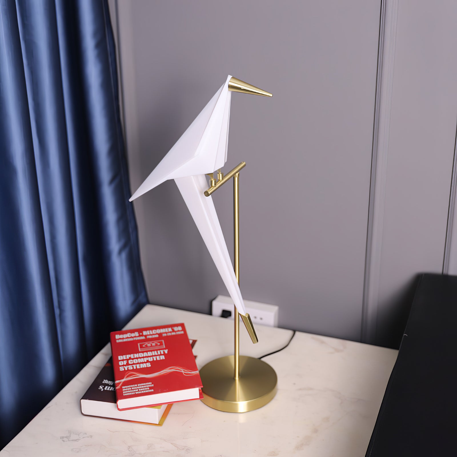 Paper Crane Bird Table lamp - Cueteks