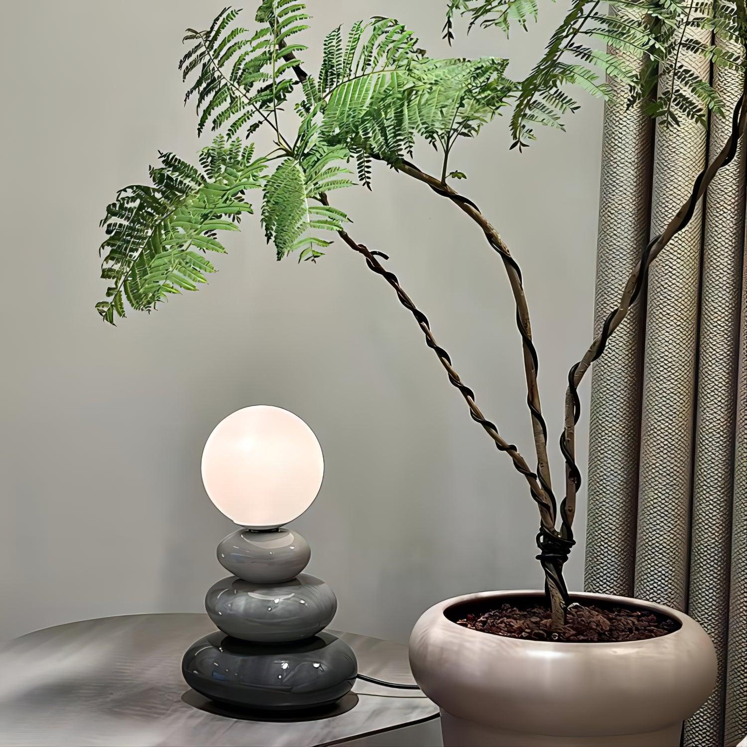 Triple Gourd Table Lamp - Cueteks