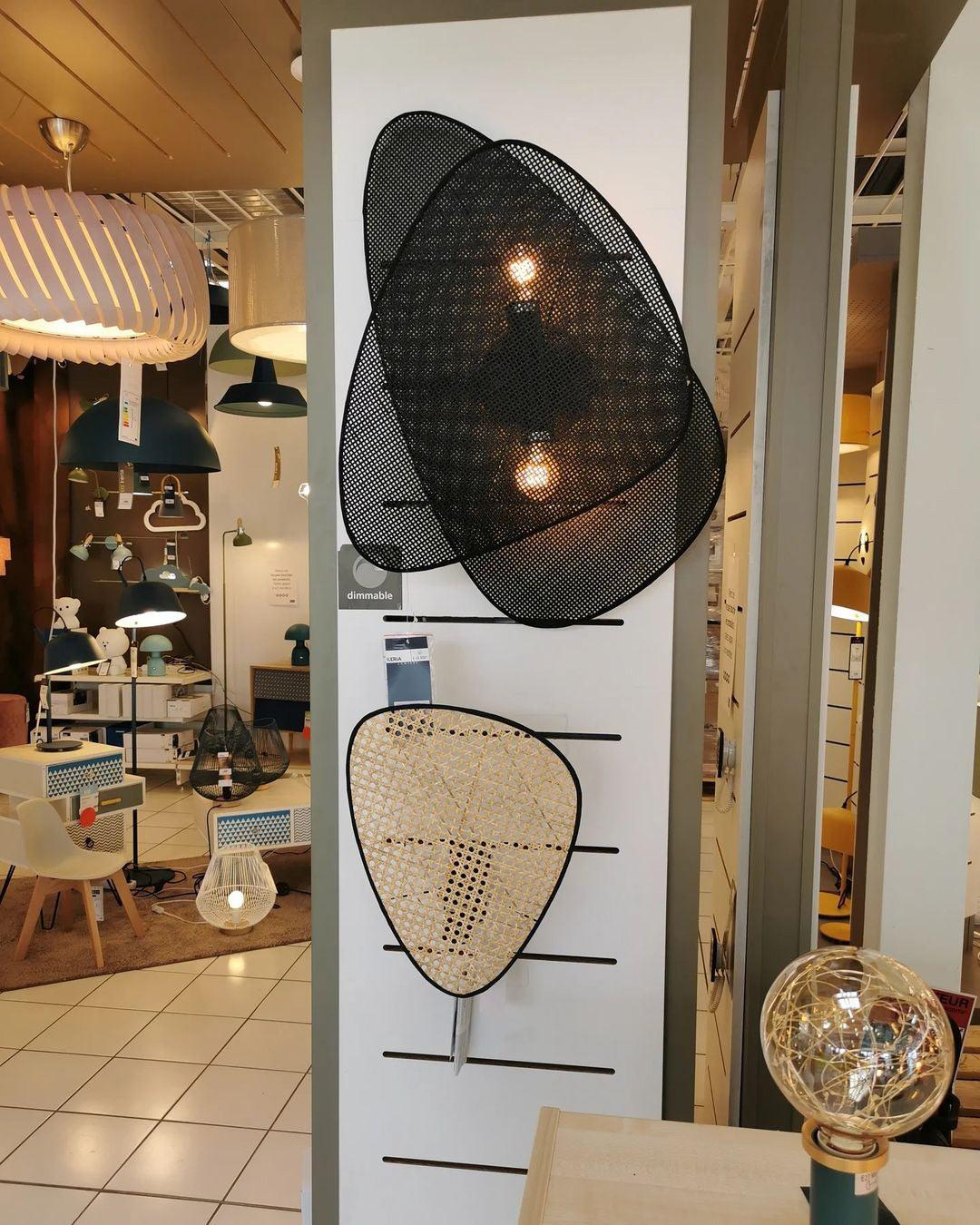 Screen Cannage Sconce - Cueteks