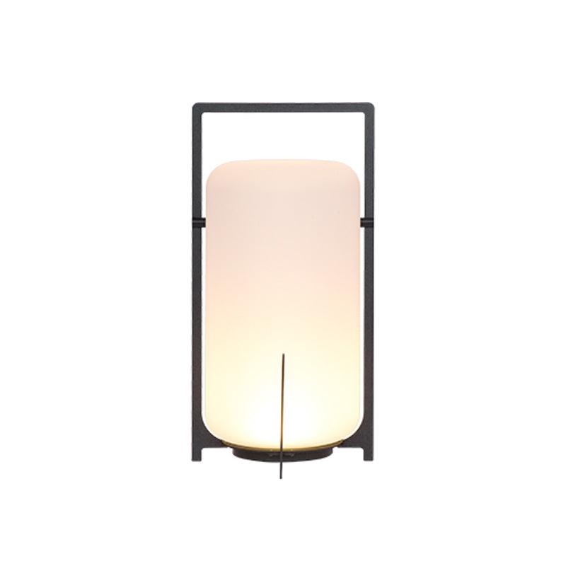 Black Twilight Lantern Table Lamp - Cueteks