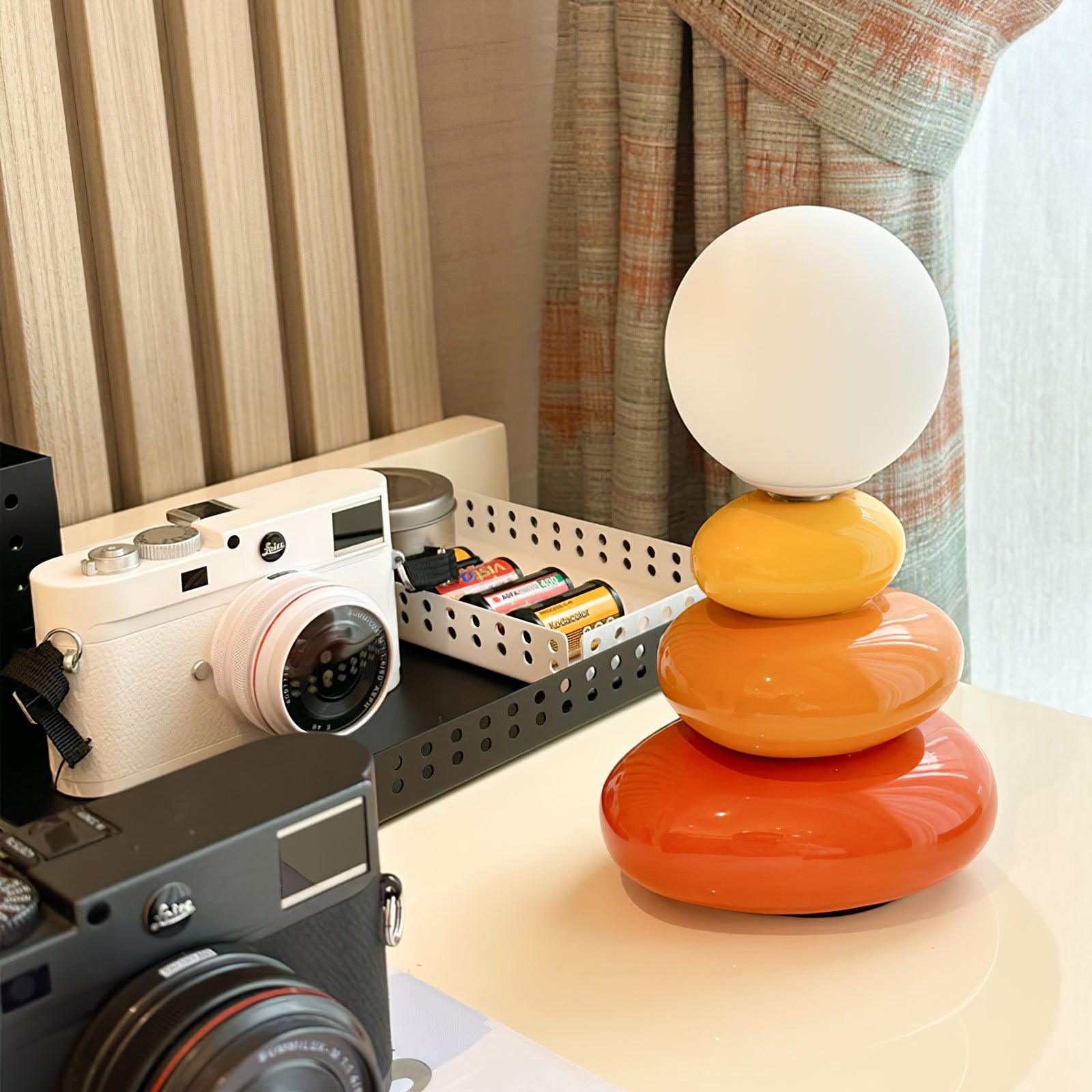 Triple Gourd Table Lamp - Cueteks