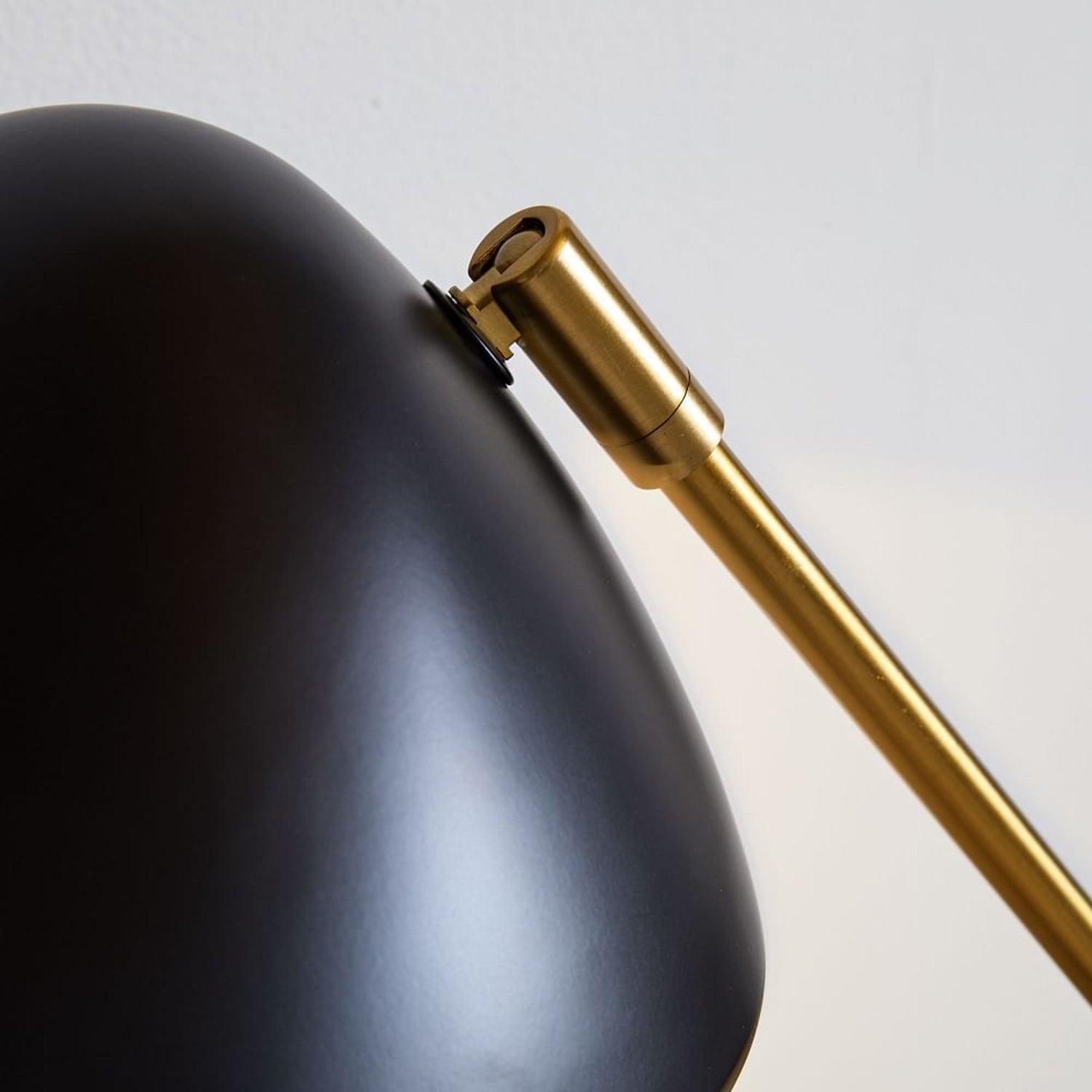 Curvilinear Mid-Century Table Lamp - Cueteks