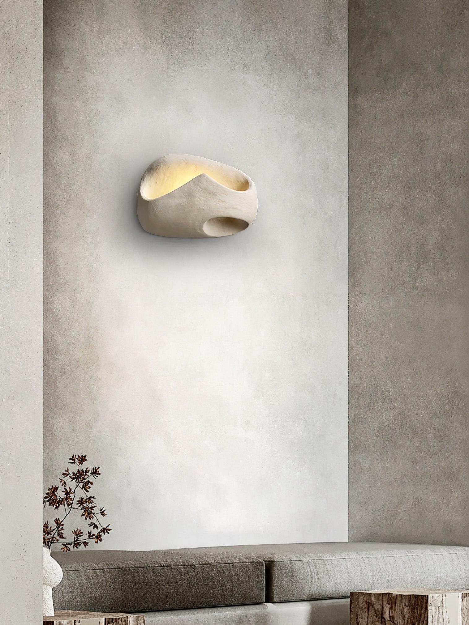 Cement Hollow Wall Light - Cueteks