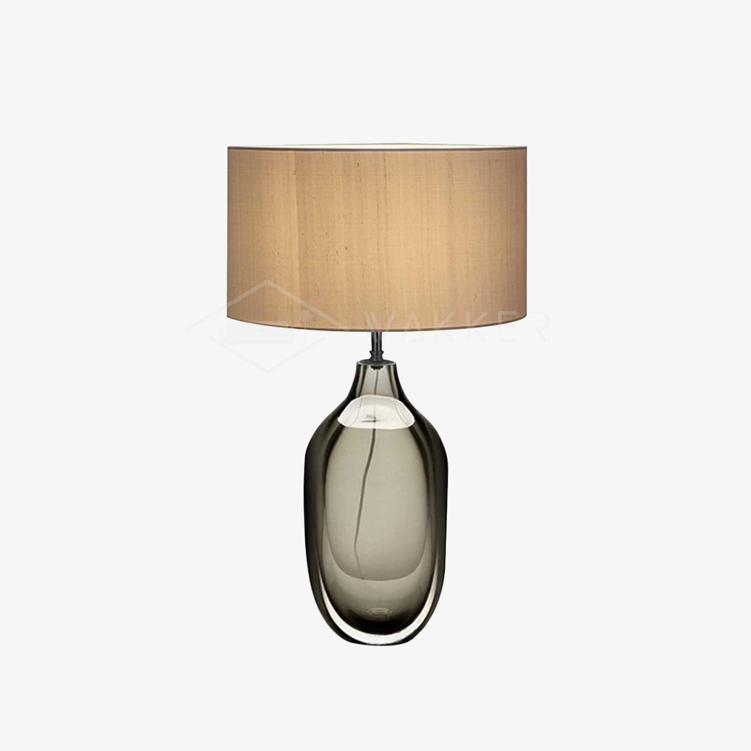 Glazed Crystal Table Lamp - Cueteks