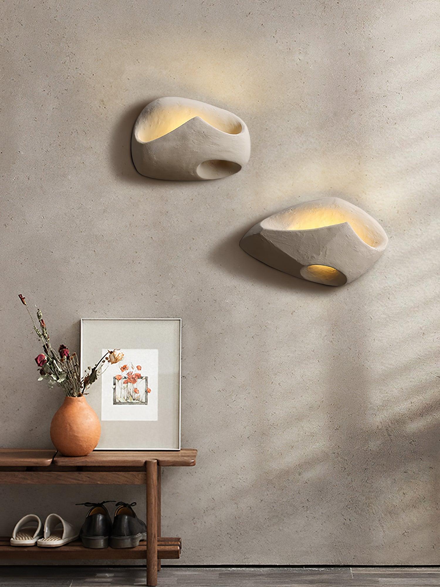 Cement Hollow Wall Light - Cueteks