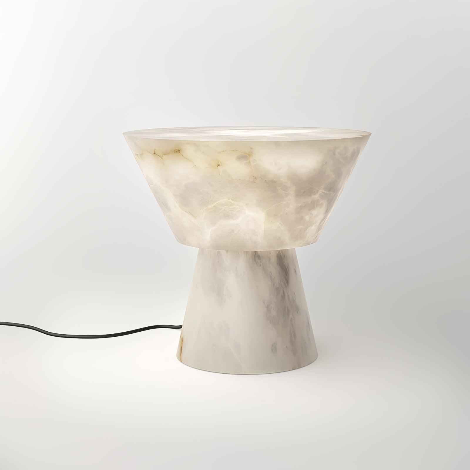Beta Marble Table Lamp - Cueteks