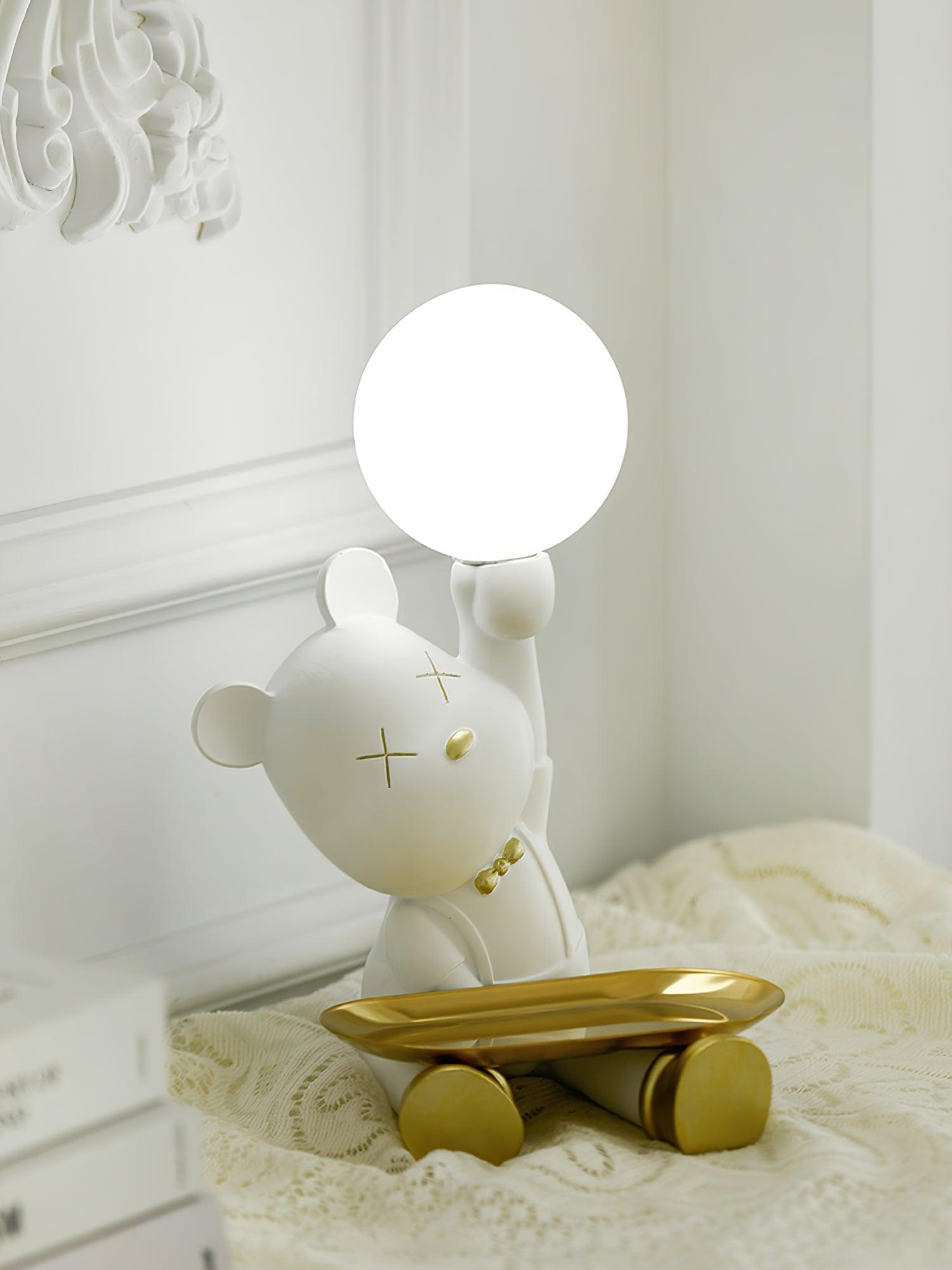 Violent Bear Tray Desk Lamp - Cueteks