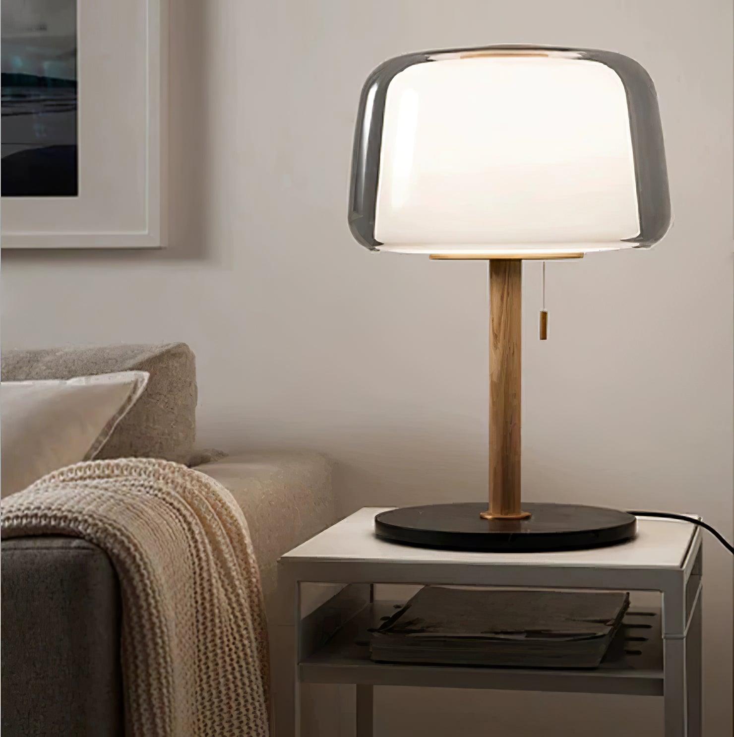 Mona Glass Table Lamp - Cueteks