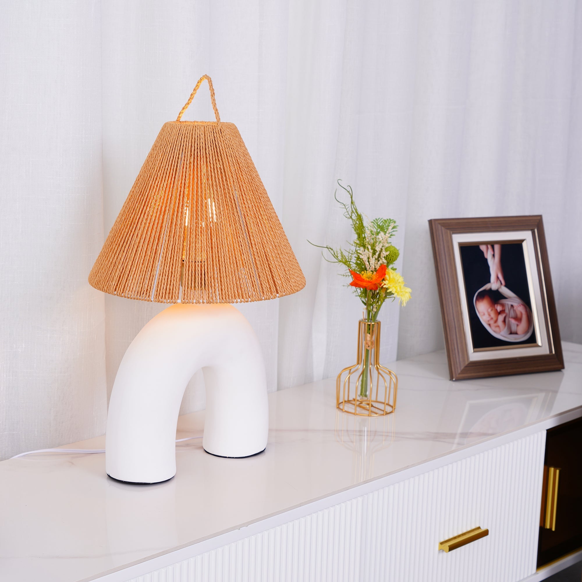 Arched Table Lamp - Cueteks