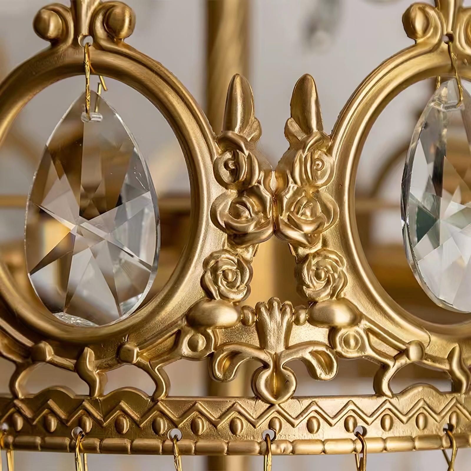 Vintage Crystal Table Light - Cueteks