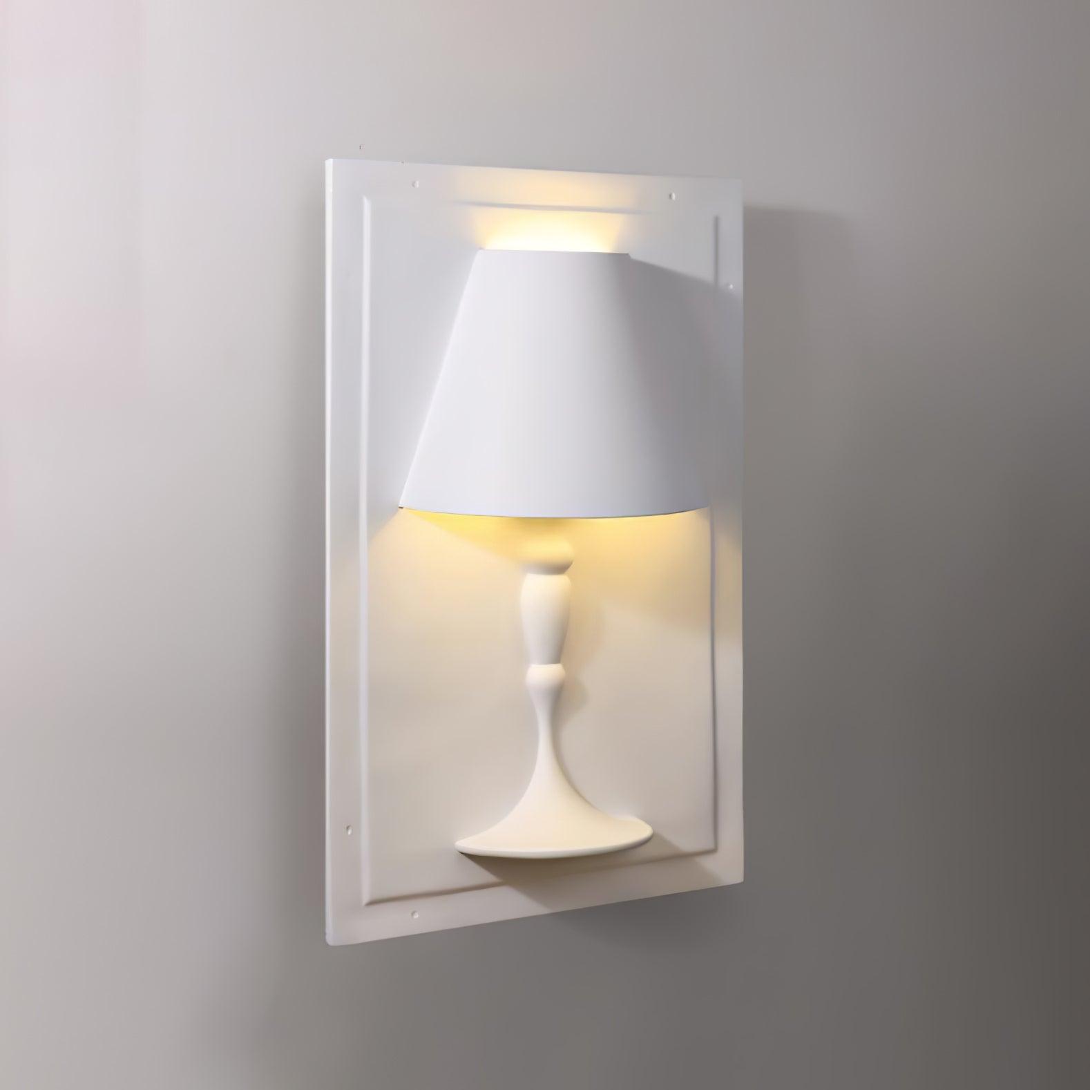 Plaster Picture Wall Lamp - Cueteks