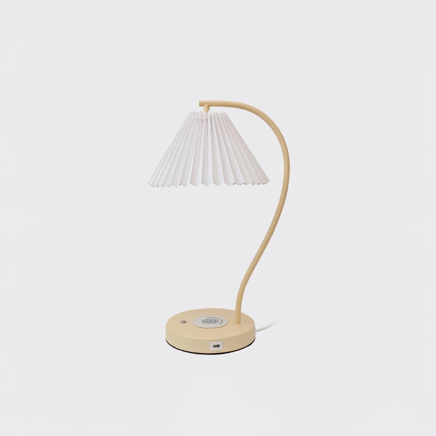 Crescini Pleated Table Lamp - Cueteks