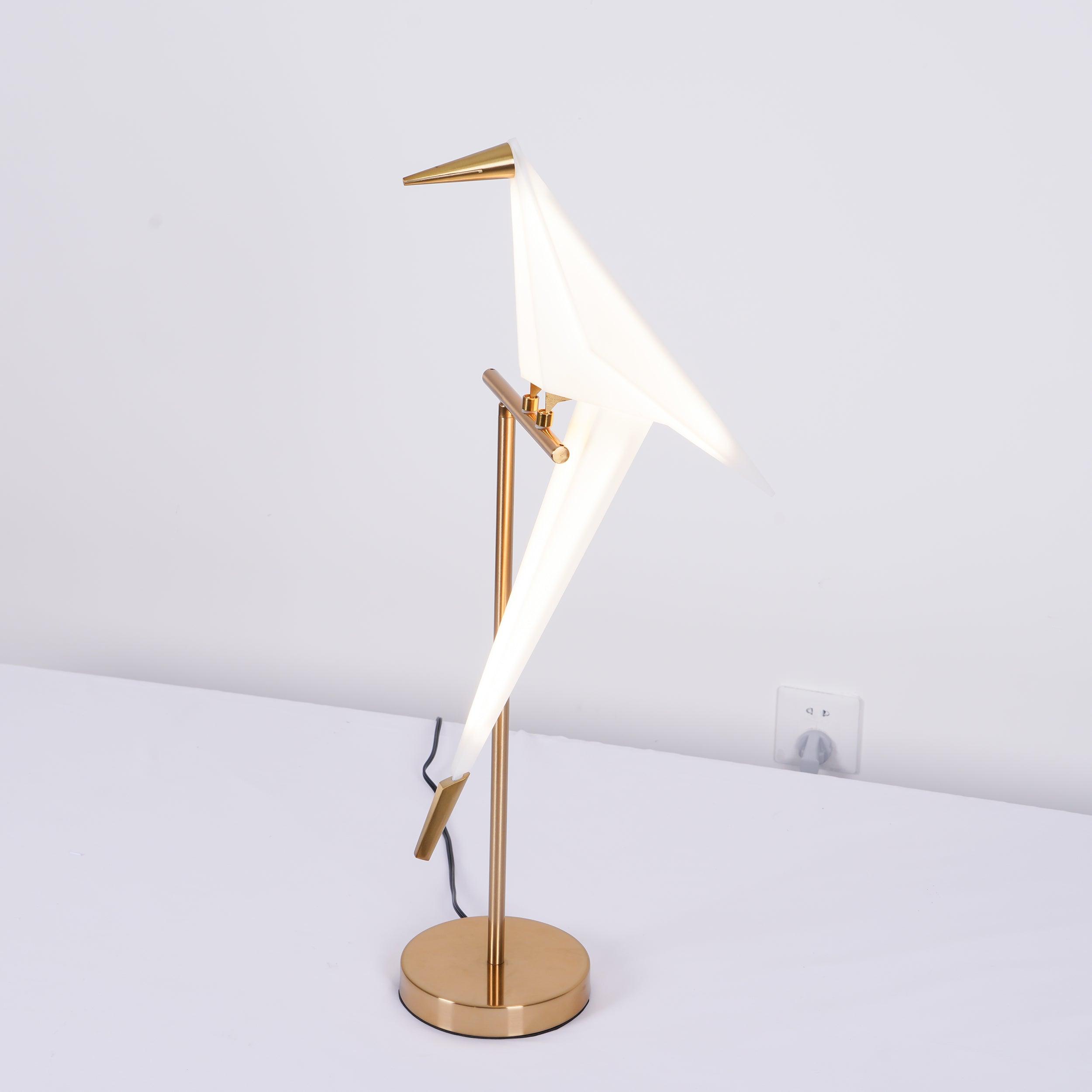 Paper Crane Bird Table lamp - Cueteks