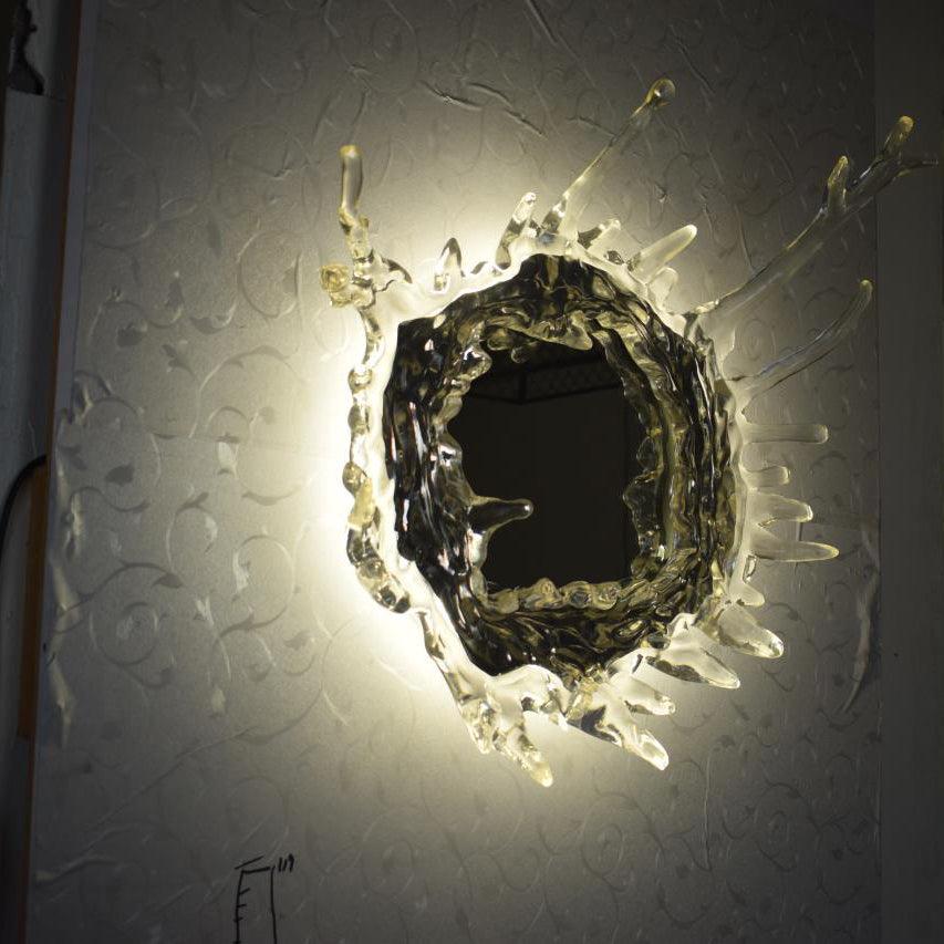 Water Drop Mirror LED wall light