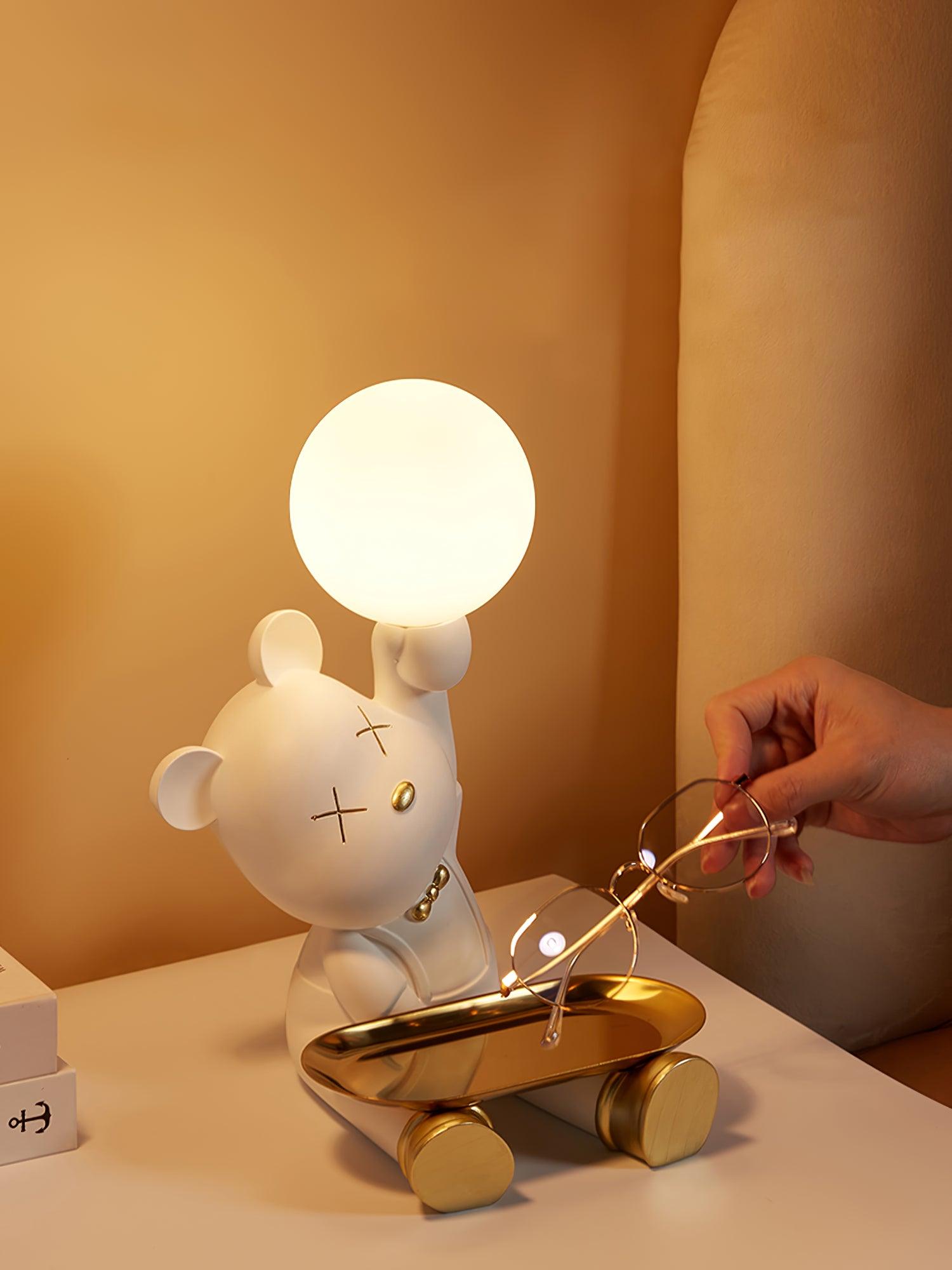 Violent Bear Tray Desk Lamp - Cueteks